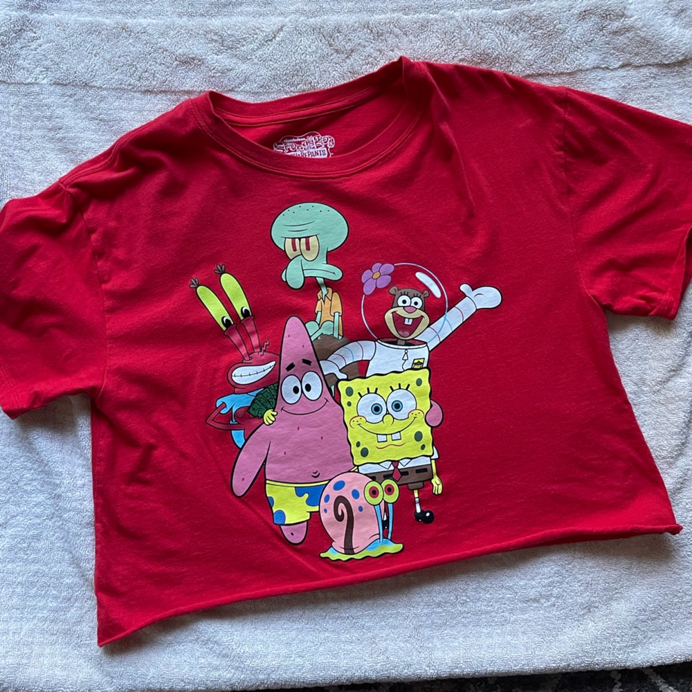 T-shirt top sponge Bob